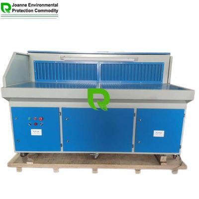 qualità 2-10 HP Static Free Downdraft Table Per Parts Auto Fabbrica Rottura di fibre di plastica fabbrica