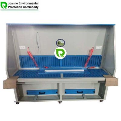 Un buon prezzo. 880-4700 CFM Air Flow Downdraft Table 70 DB Shell antirughe Per la lucidatura di parti di colata in linea