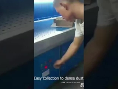 Industria Stazione di lavoro a scarico di polvere densa Lavoro di rottura Estrazione di polvere Certificato CE